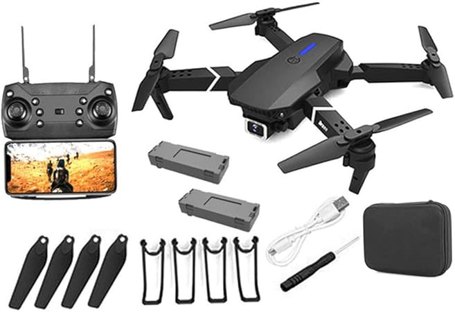 V88 Pro 8K Drone – Dual Camera, 5G GPS & Dual Battery – طائرة الدرون E99