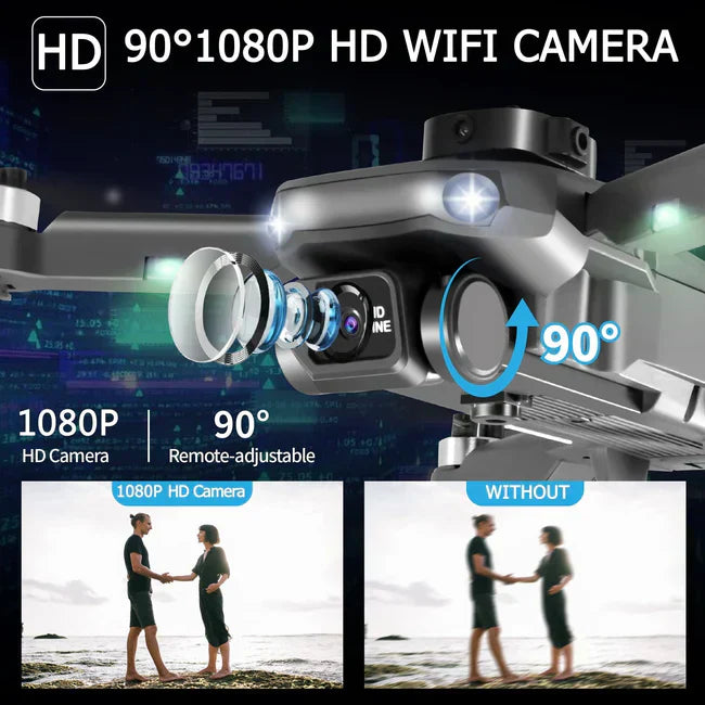 V88 Pro 8K Drone – Dual Camera, 5G GPS & Dual Battery – طائرة الدرون E99